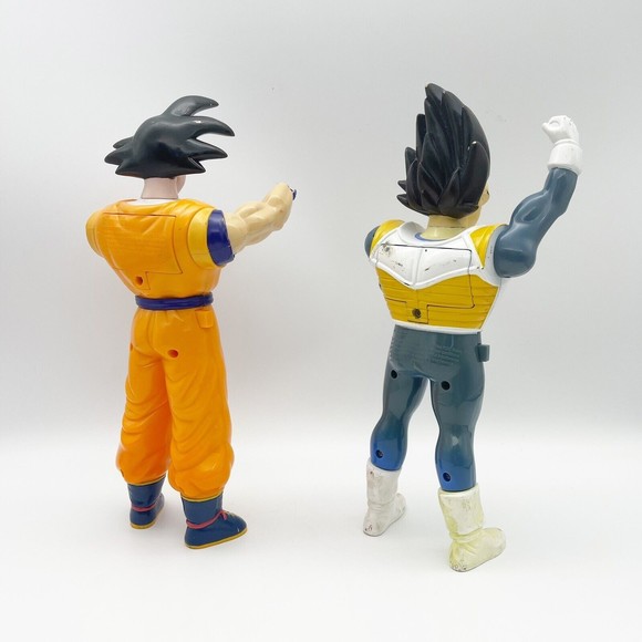1999 Dragon Ball Z Goku & Vegeta‎ Walkie Talkies Funimation Productions Damage - Picture 4 of 12
